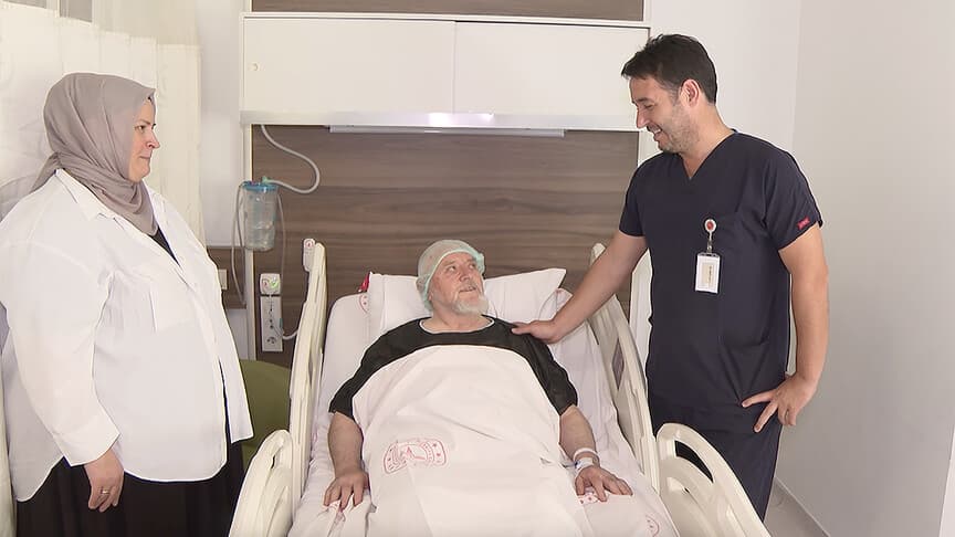 Kronik pulmoner emboli hastası balon anjiyoplasti ile rahat nefes aldı