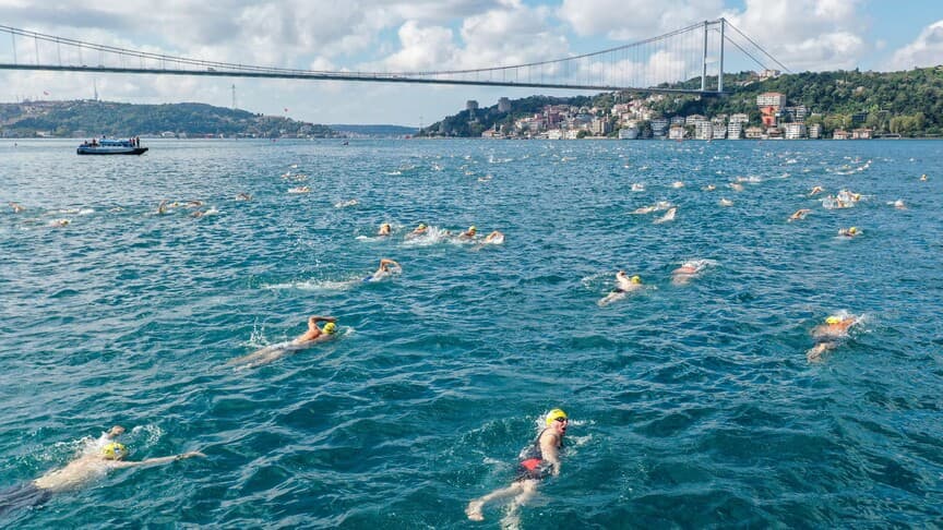 38. Boğaziçi Kıtalararası Yüzme Yarışı için geri sayım başladı