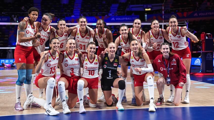 A Milli Kadın Voleybol Takımı, Avrupa'da şampiyonluk peşinde