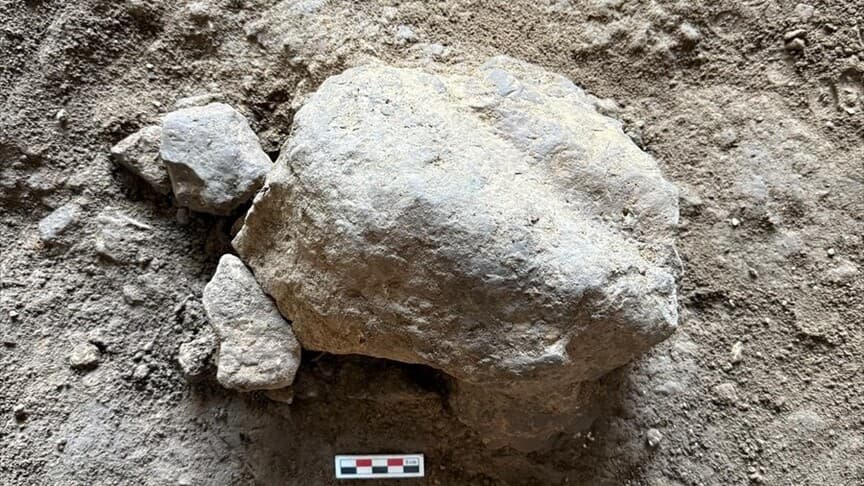 Bilecik'teki mağarada 25 kaplumbağa heykelciği bulundu