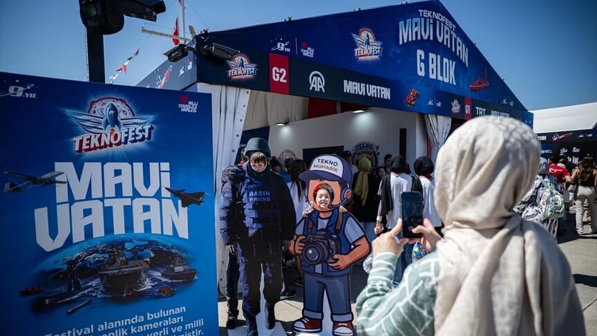 Anadolu Ajansı, TEKNOFEST Mavi Vatan'da habercilik deneyimleri sunuyor