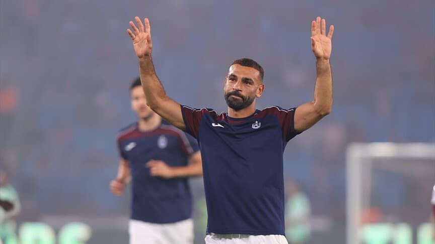 Salah, Trabzonspor'da ilk kez 11'de sahaya çıktı