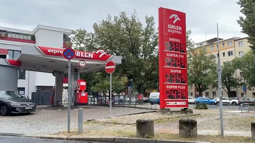 Almanya'da motorin fiyatları artışını sürdürüyor