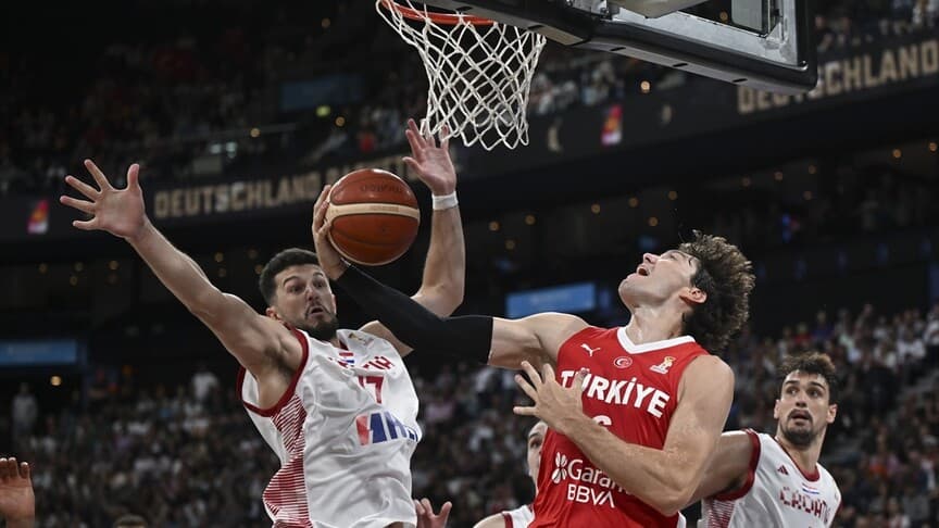 A Milli Erkek Basketbol Takımı, Hırvatistan'a 95-94 yenildi