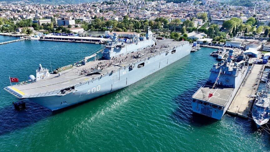 TEKNOFEST Mavi Vatan'da TCG Anadolu büyük ilgi gördü