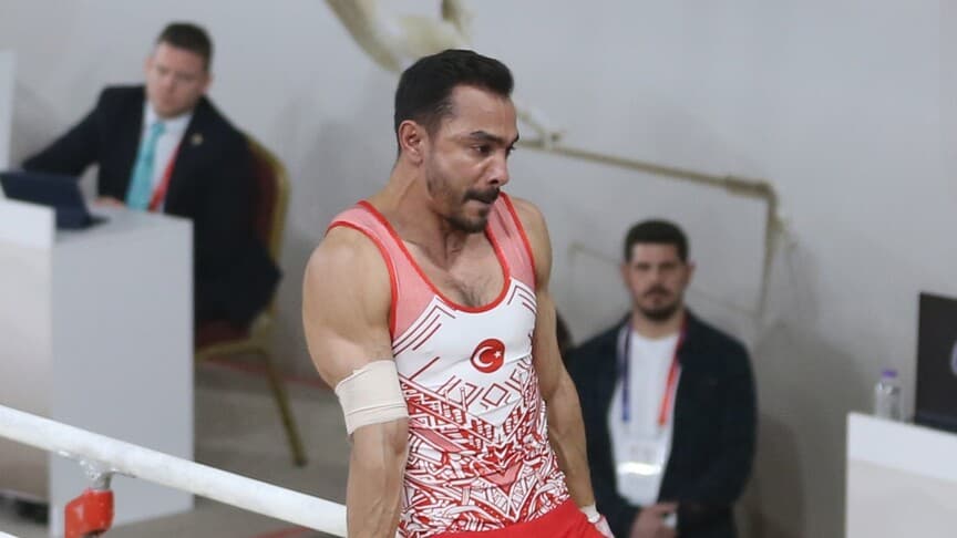Ferhat Arıcan, Avrupa Artistik Cimnastik Şampiyonası'nda gümüş madalya kazandı