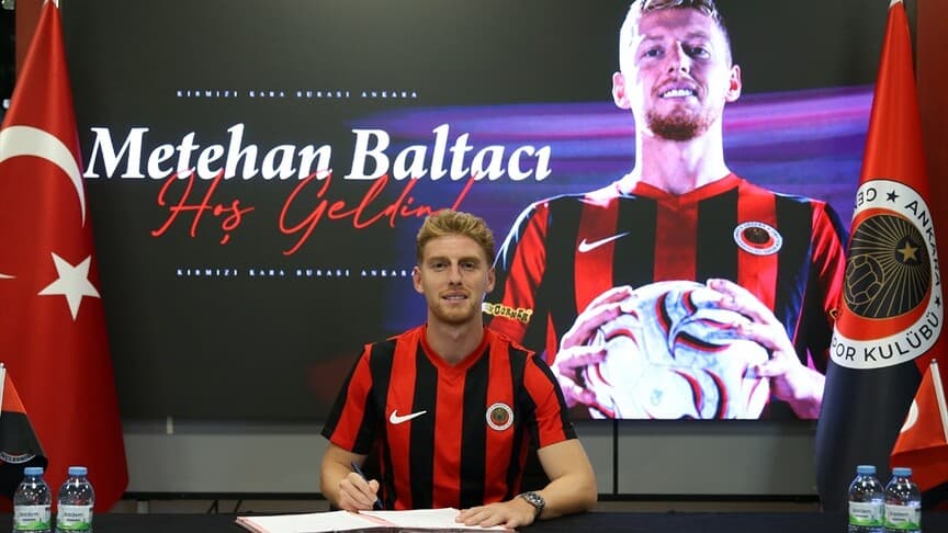 Gençlerbirliği, Metehan Baltacı'yı kiralık olarak transfer etti