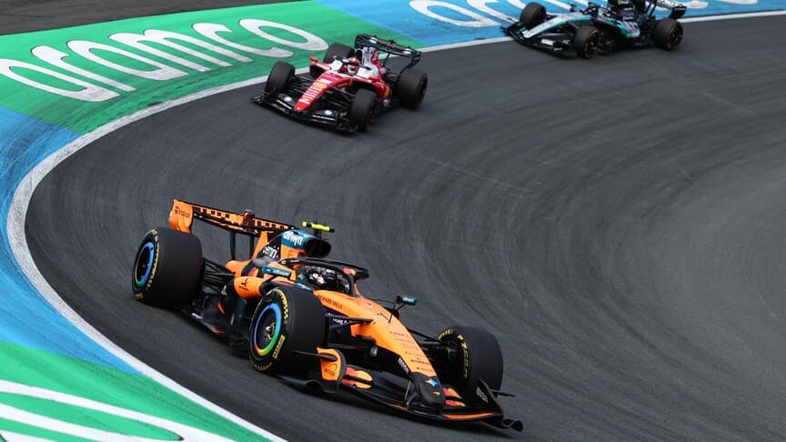 Lando Norris, Hollanda Grand Prix'sinde pole pozisyonunu kazandı