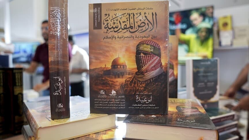 İstanbul Arapça Kitap Fuarı'nda Filistin temalı stantlar dikkat çekiyor
