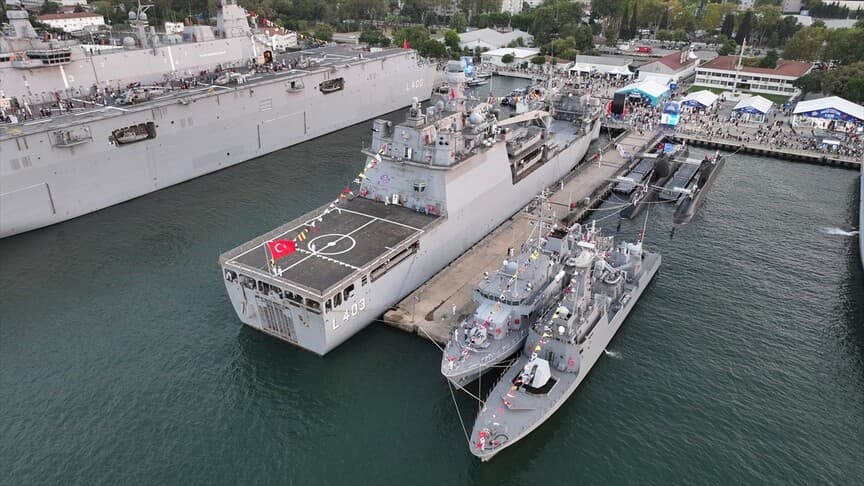 TCG İmbat hücumbotu TEKNOFEST Mavi Vatan'da tanıtıldı