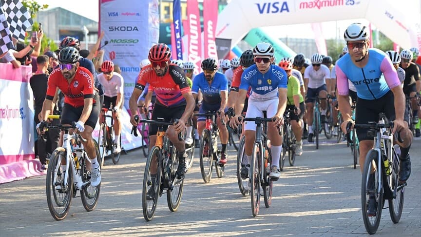 Gran Fondo Başkent Bisiklet Yarışı'nda kazananlar belirlendi