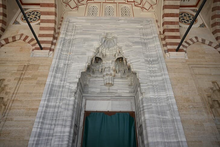 Selimiye Camisi'ndeki baykuş motifi Türk sanatını yansıtıyor