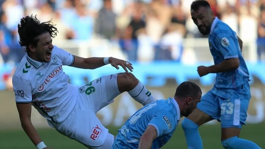 Erzurumspor FK, TÜMOSAN Konyaspor'u 1-0 yenerek önemli bir galibiyet aldı