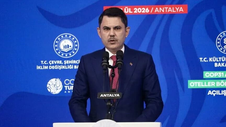 Bakan Kurum, COP31 zirvesinde Türkiye ve Antalya'yı tanıtacak