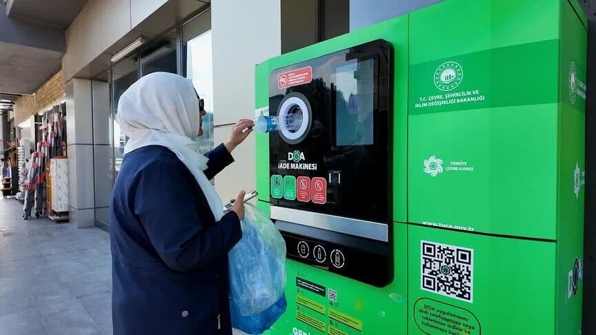 DOA sistemiyle 1 Temmuz-5 Eylül'de 200 milyon ambalaj toplandı