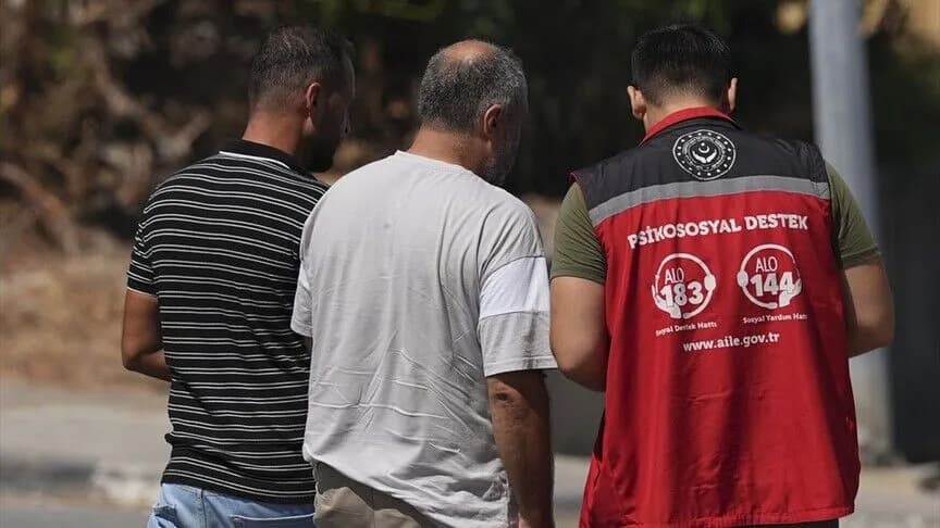KKTC açıklarında batan gemide kaybolanların ailelerine destek veriliyor