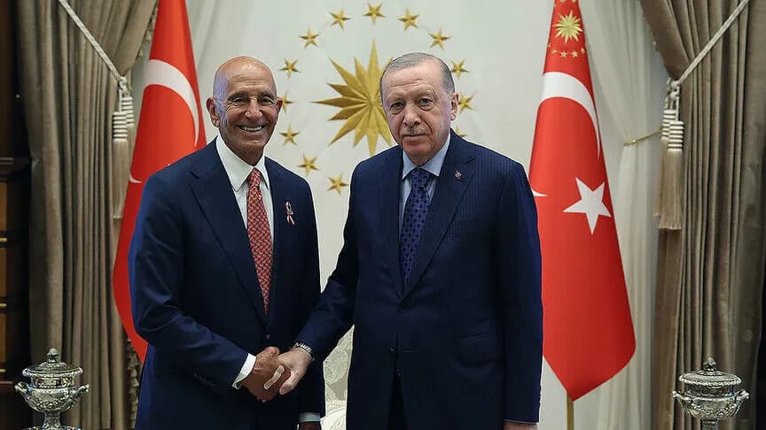 Cumhurbaşkanı Erdoğan, ABD Büyükelçisi ve Temsilcisi ile bir araya geldi
