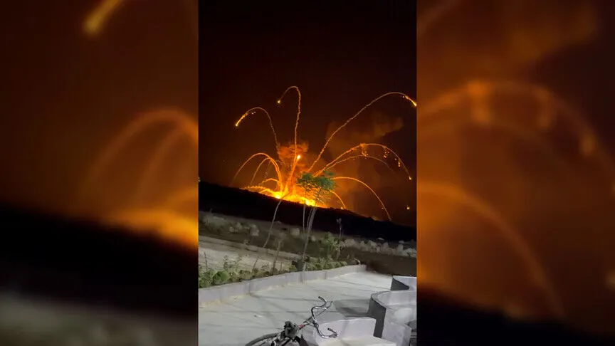 Halep'te patlama sesleri duyuldu
