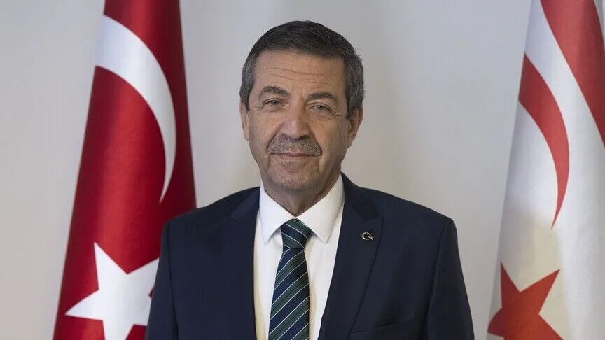 KKTC Dışişleri Bakanı Ertuğruloğlu, Erdoğan'a teşekkür etti