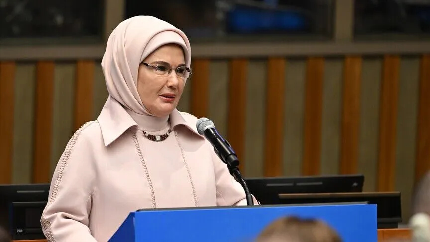Emine Erdoğan: İklim krizi için uluslararası dayanışma şart