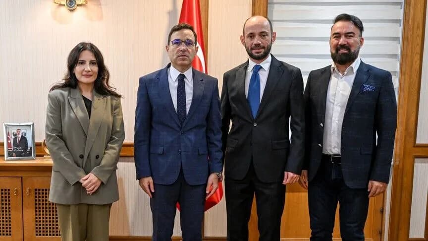 AA Genel Müdür Yardımcısı Özhan, Moskova Büyükelçisi Bilgiç ile bir araya geldi