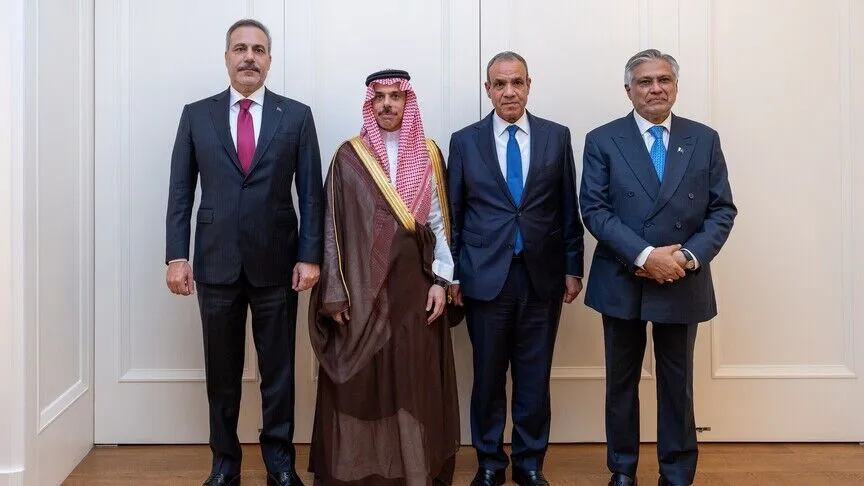 Dışişleri Bakanı Fidan, Türkiye-Mısır-Pakistan-Suudi Arabistan Toplantısına Katıldı