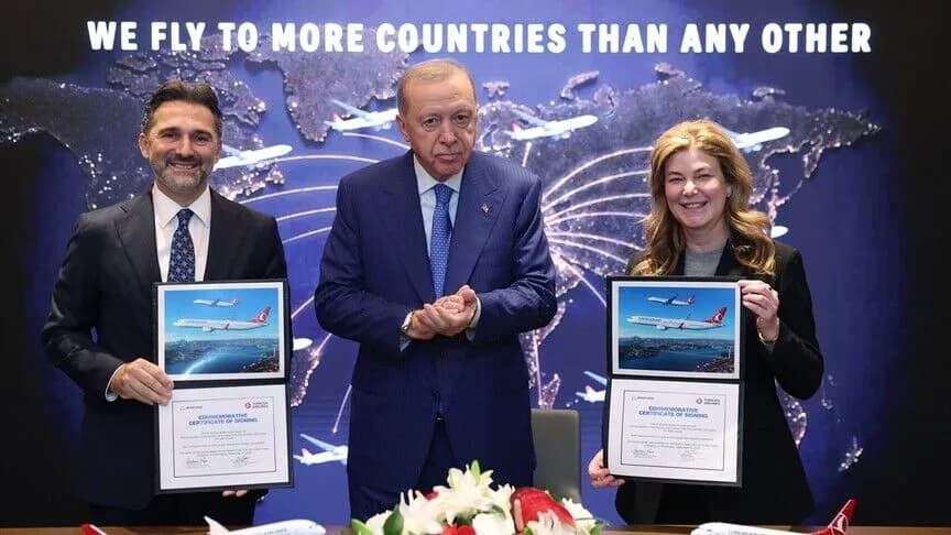 THY, 150 Boeing 737 MAX uçağı için sipariş anlaşması yaptı