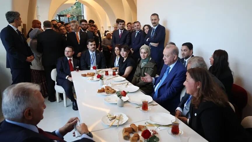 Cumhurbaşkanı Erdoğan, New York'ta vatandaşlarla buluştu