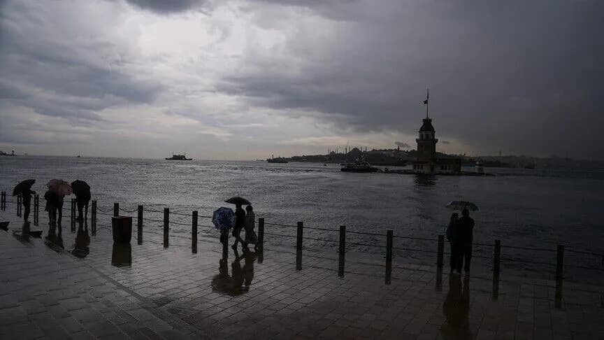 İstanbul'da hafta boyunca yağış bekleniyor