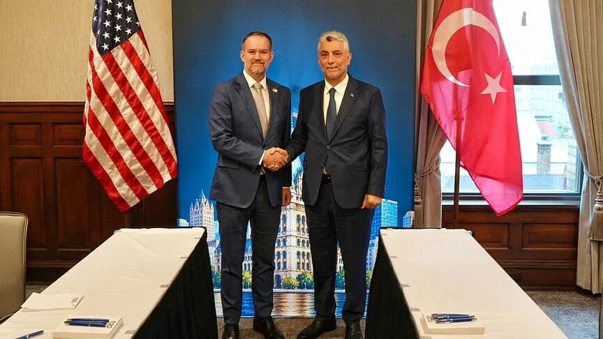 Ticaret Bakanı Bolat, ABD'li Greer ile ticaret hedeflerini görüştü