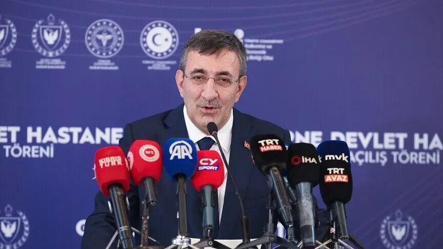 Cumhurbaşkanı Yardımcısı Yılmaz, KKTC'ye destek vereceklerini açıkladı