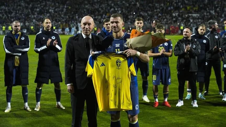 Edin Dzeko, Bosna Hersek Milli Takımı'na veda etti