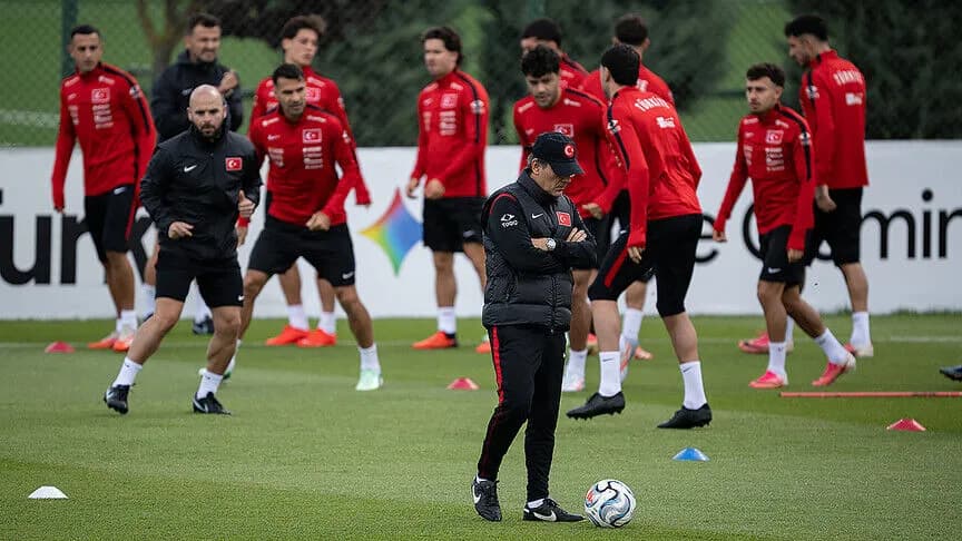 A Milli Takım, İtalya maçı için hazırlıklara Belçika'da başladı