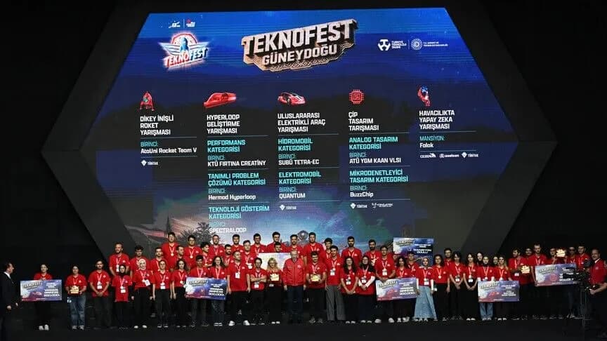 TEKNOFEST Güneydoğu yarışmalarında ödüller sahiplerini buldu