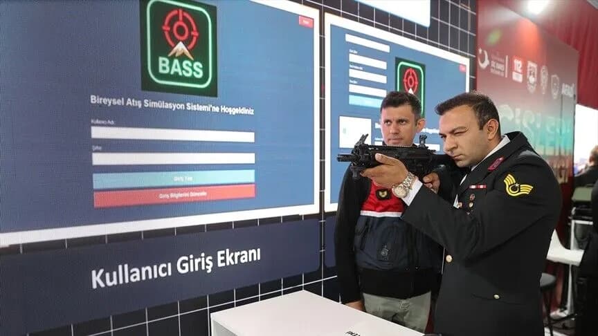 Bireysel Atış Simülasyon Sistemi TEKNOFEST Güneydoğu'da tanıtıldı