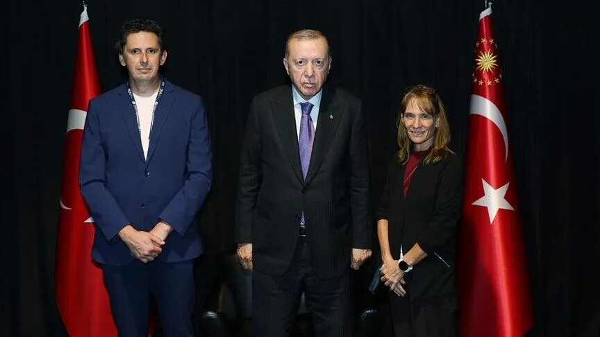 Cumhurbaşkanı Erdoğan, SpaceX yöneticilerini kabul etti