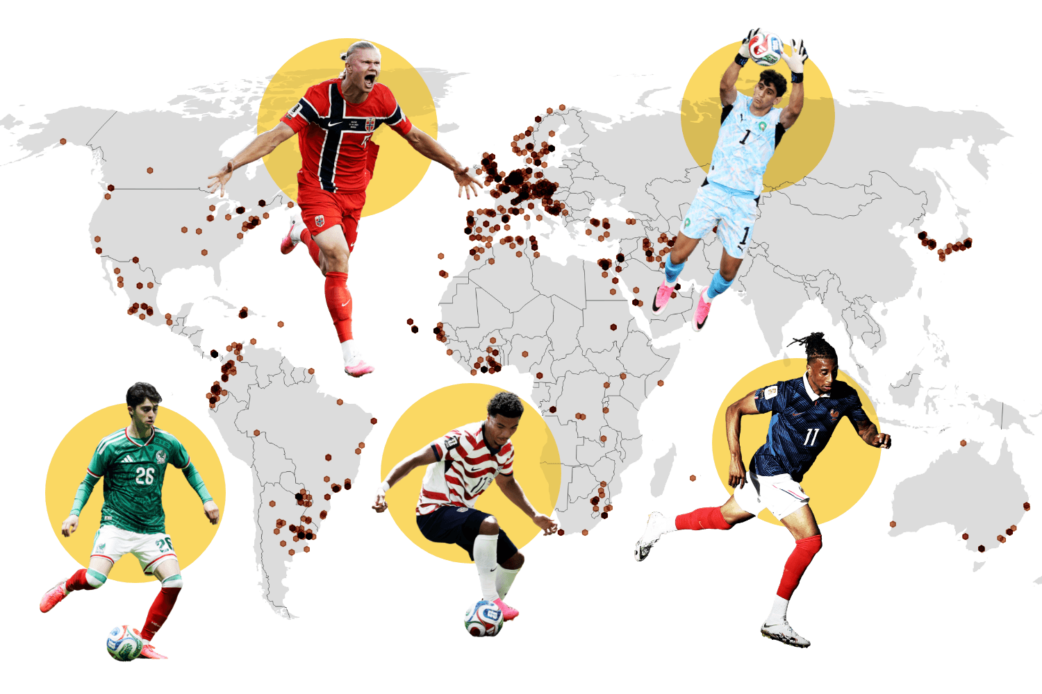 How Migration and History Shape Today's World Cup National Teams