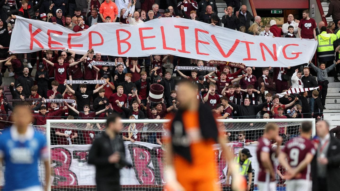 Hearts Fans Express Confidence in Title Victory Over Celtic