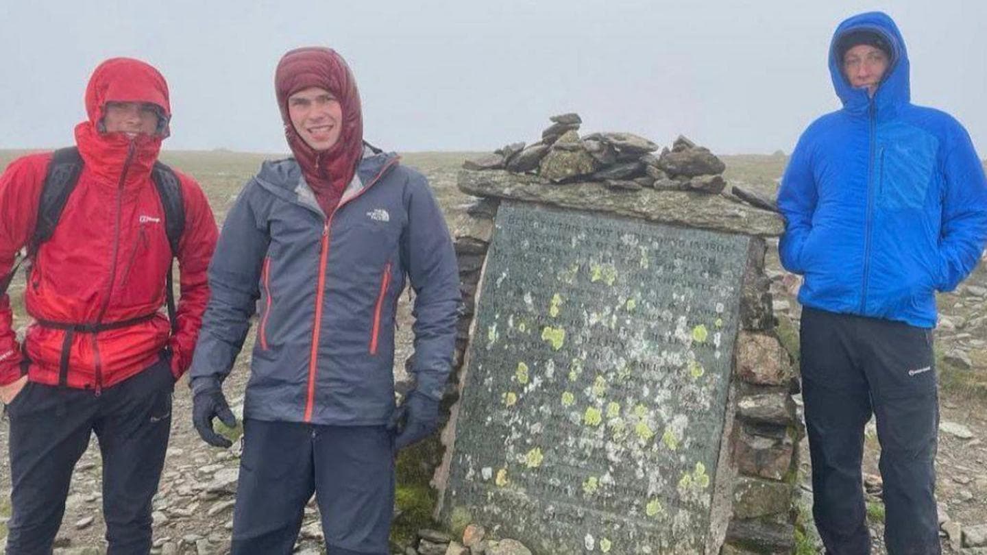 Friends of man who fell 200 feet vow to continue hiking in his memory