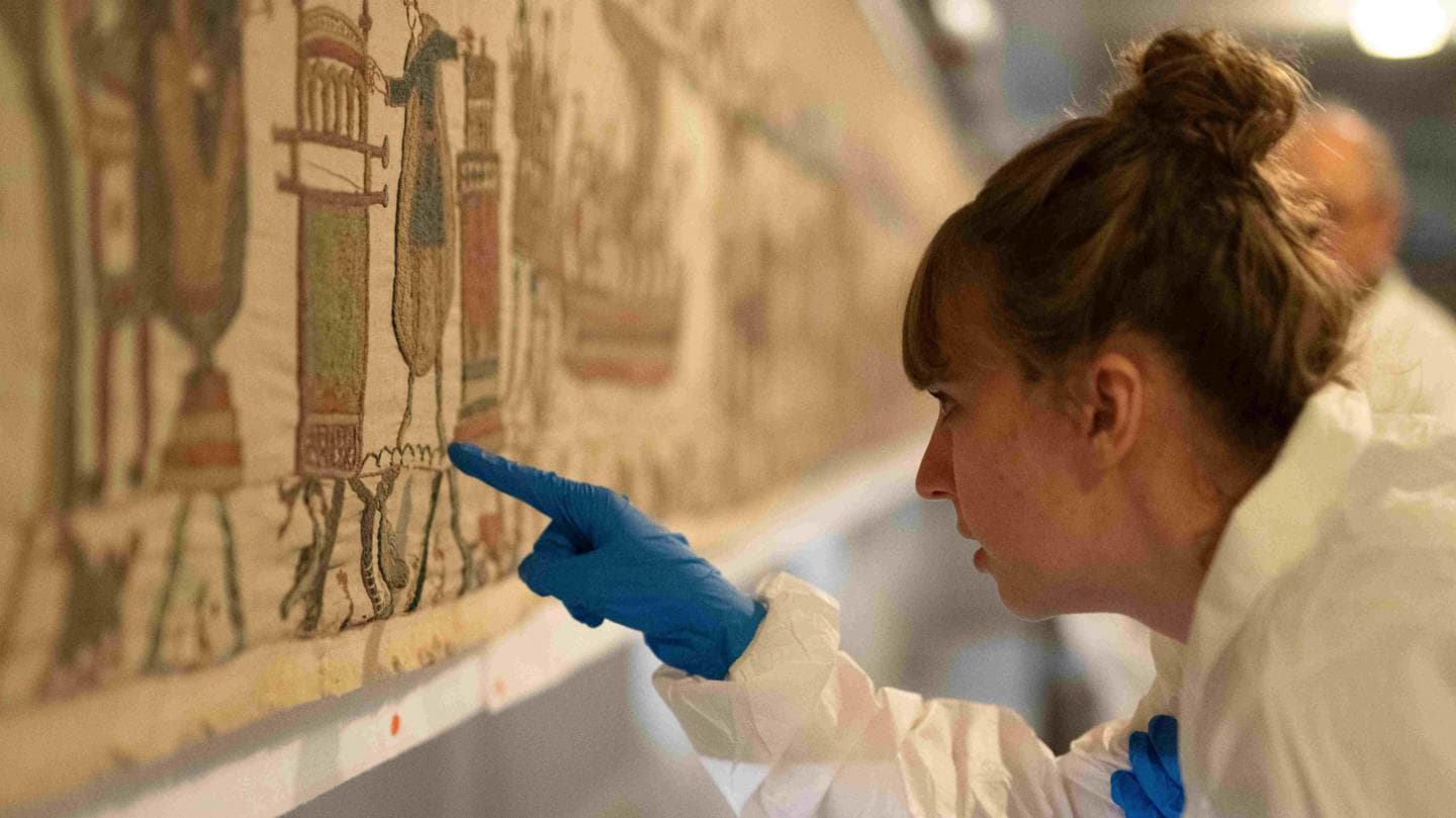 Bayeux Tapestry's Journey to London Ensures Maximum Safety