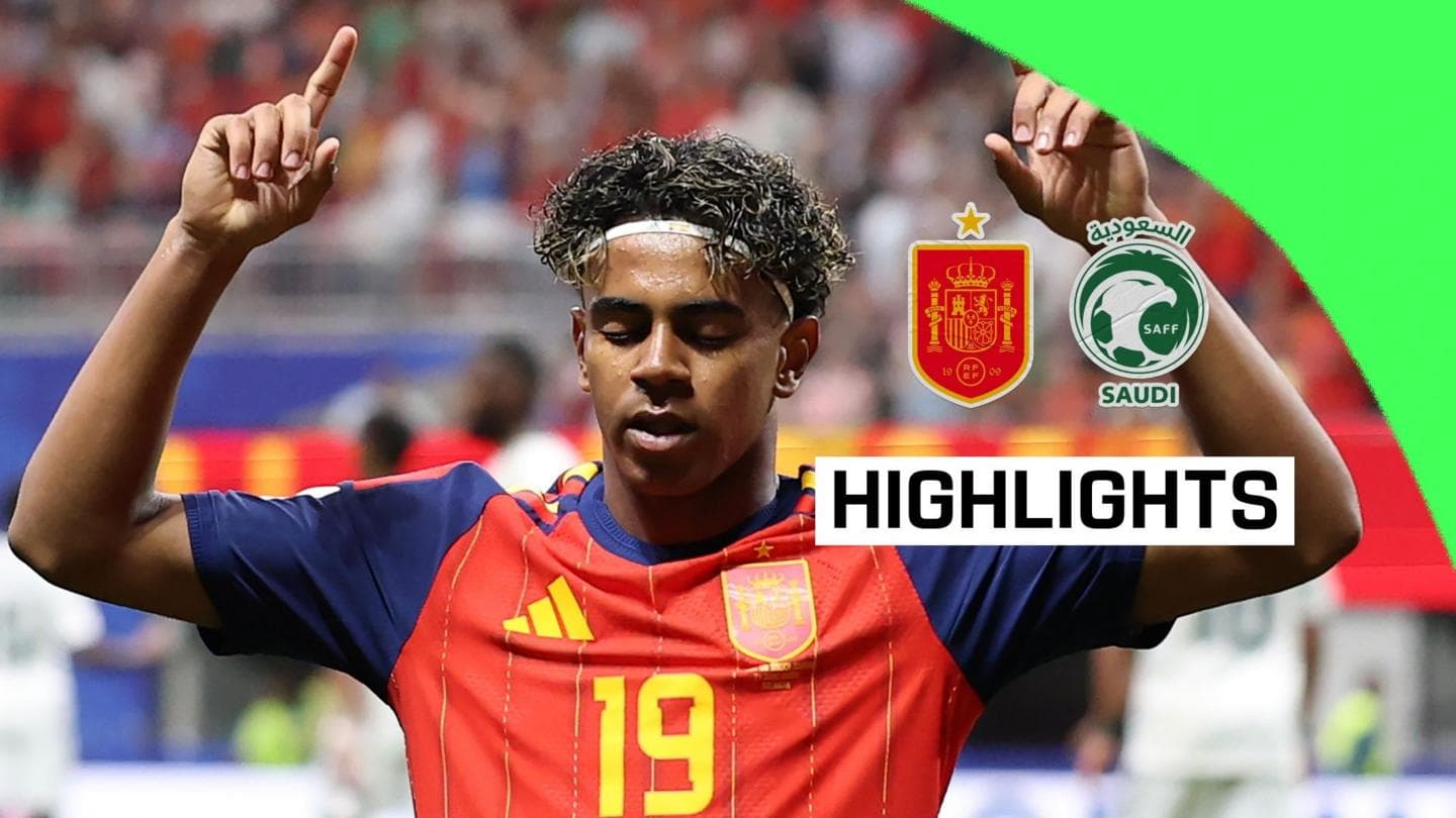 Lamine Yamal Scores as Spain Defeats Saudi Arabia 4-0 in World Cup Match