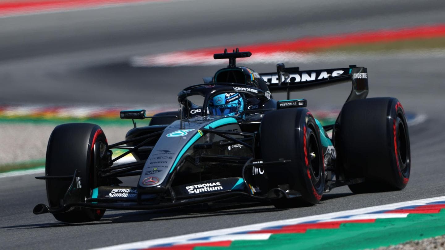 George Russell Claims Pole Position for Barcelona-Catalunya Grand Prix