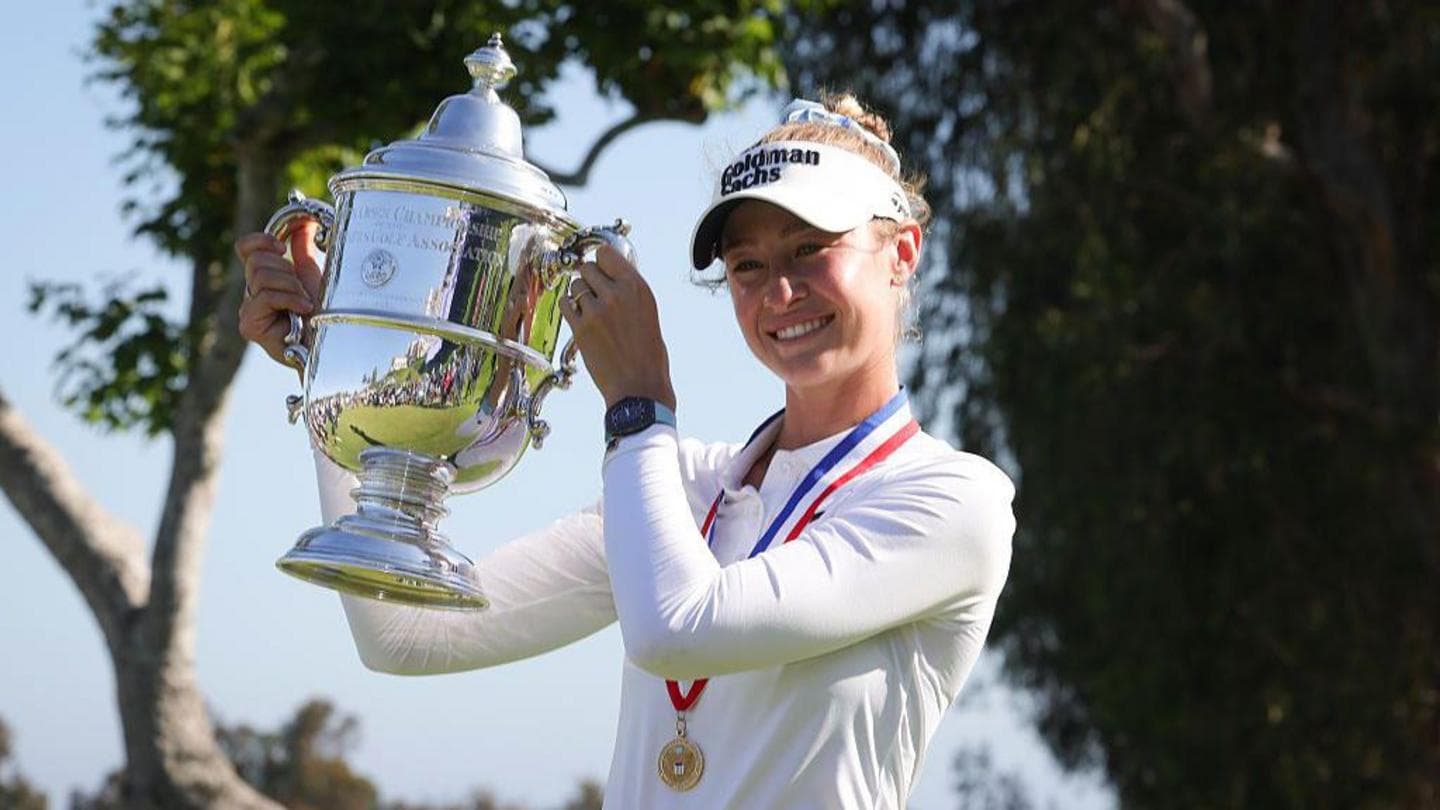 Nelly Korda Claims First US Women's Open Title, Edging Charley Hull by One Stroke