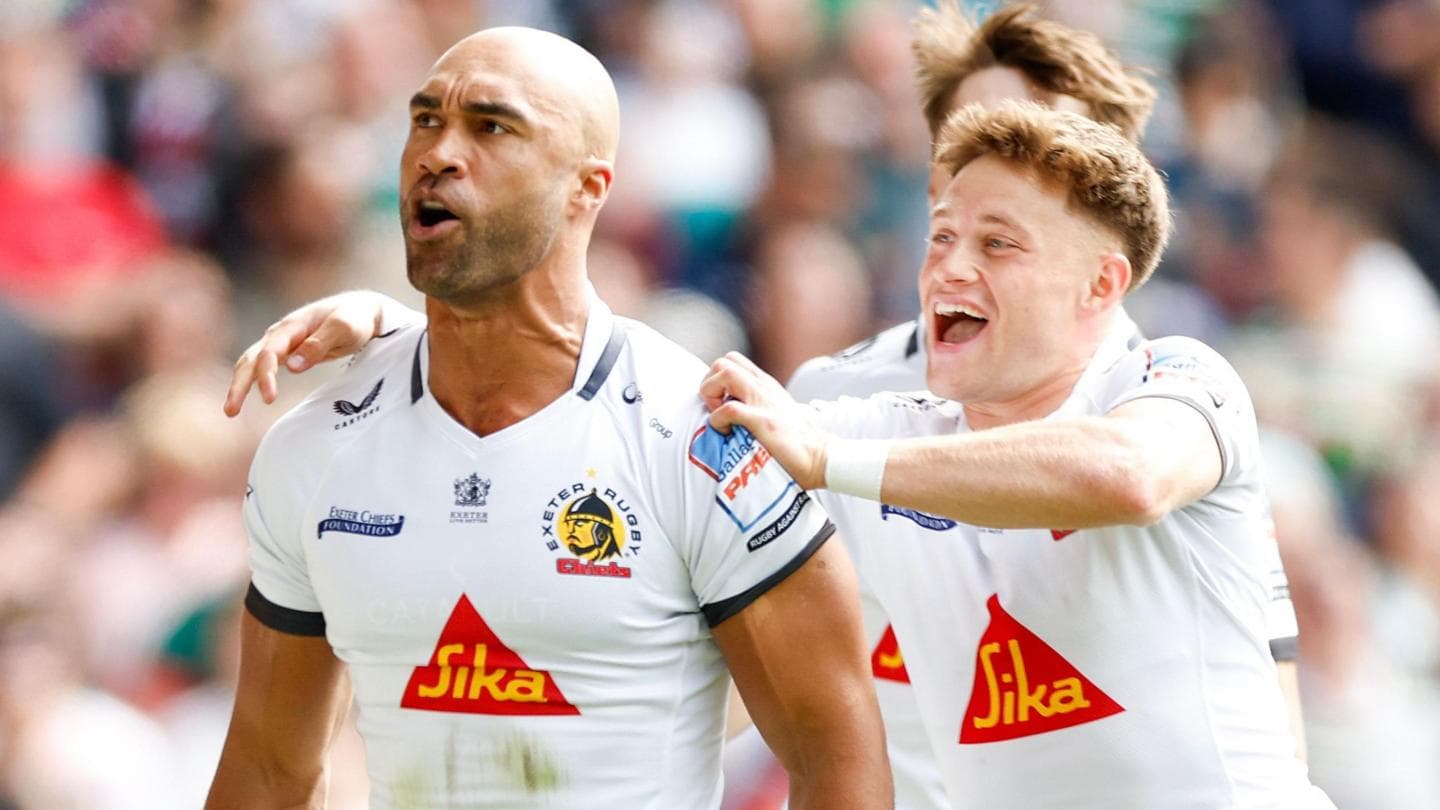 Exeter Chiefs Defeat Leicester Tigers 35-26 to Reach Premiership Play-off Spots