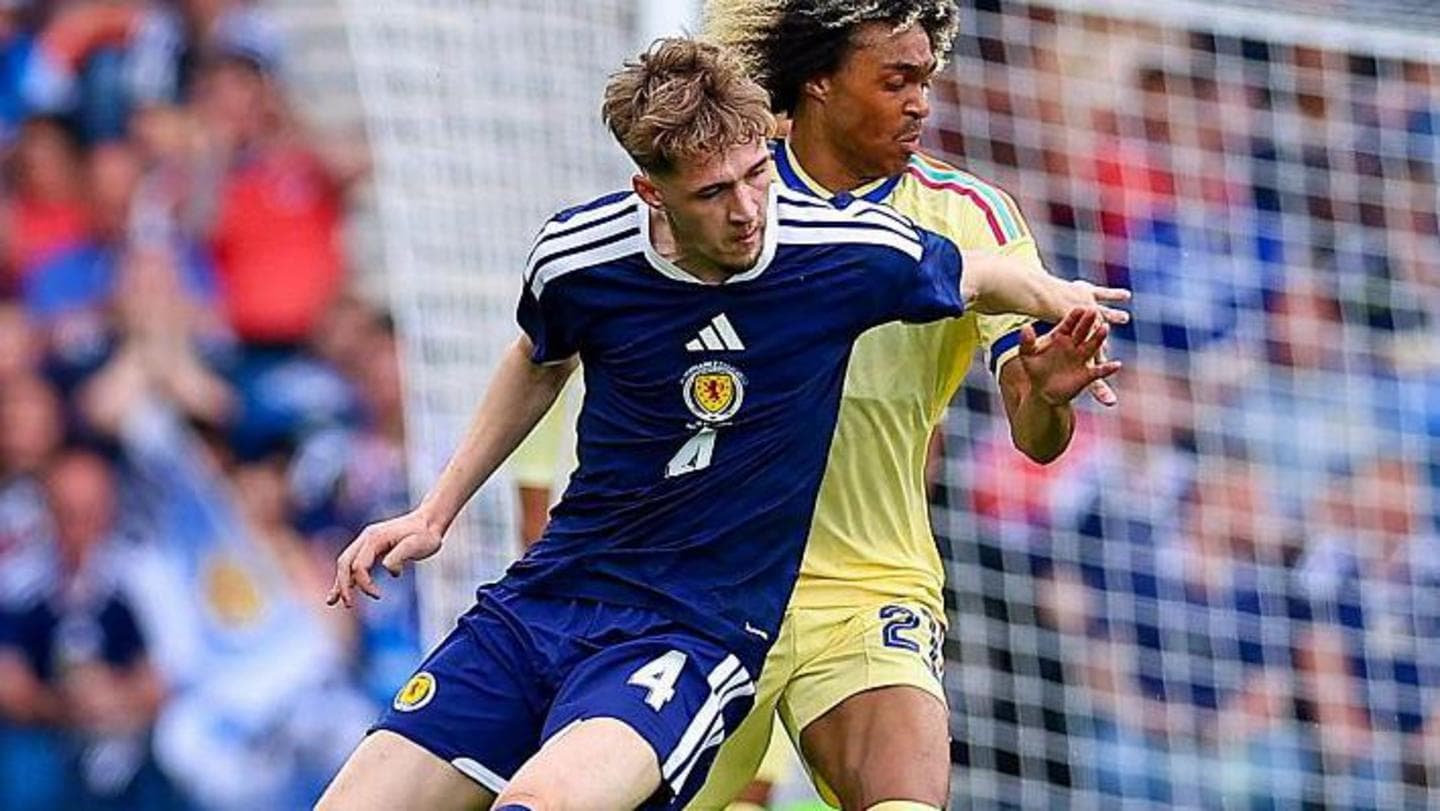 Tyler Fletcher's Surprising Scotland World Cup Selection After Just 17 Minutes