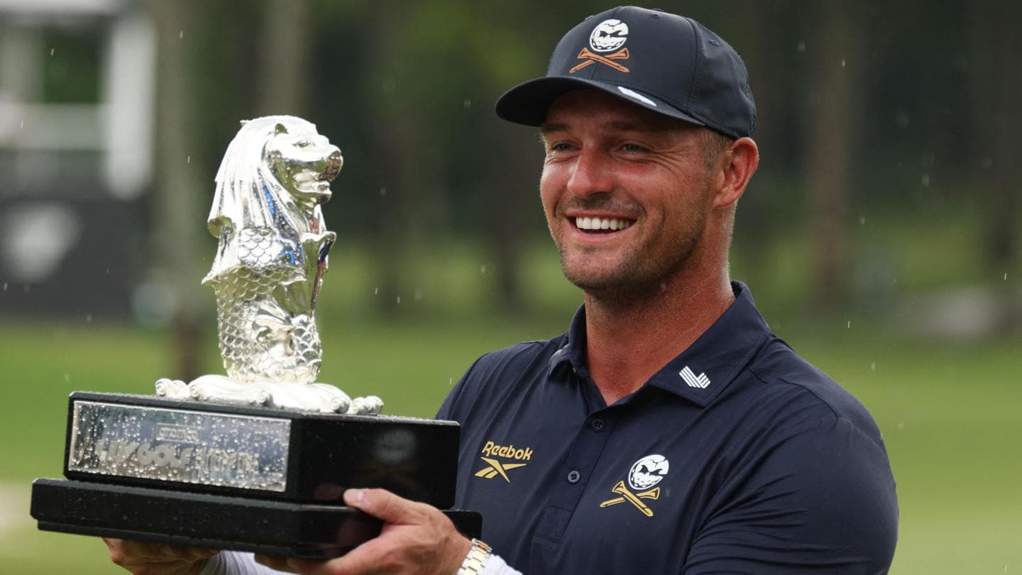 DeChambeau wins LIV Singapore in play-off drama