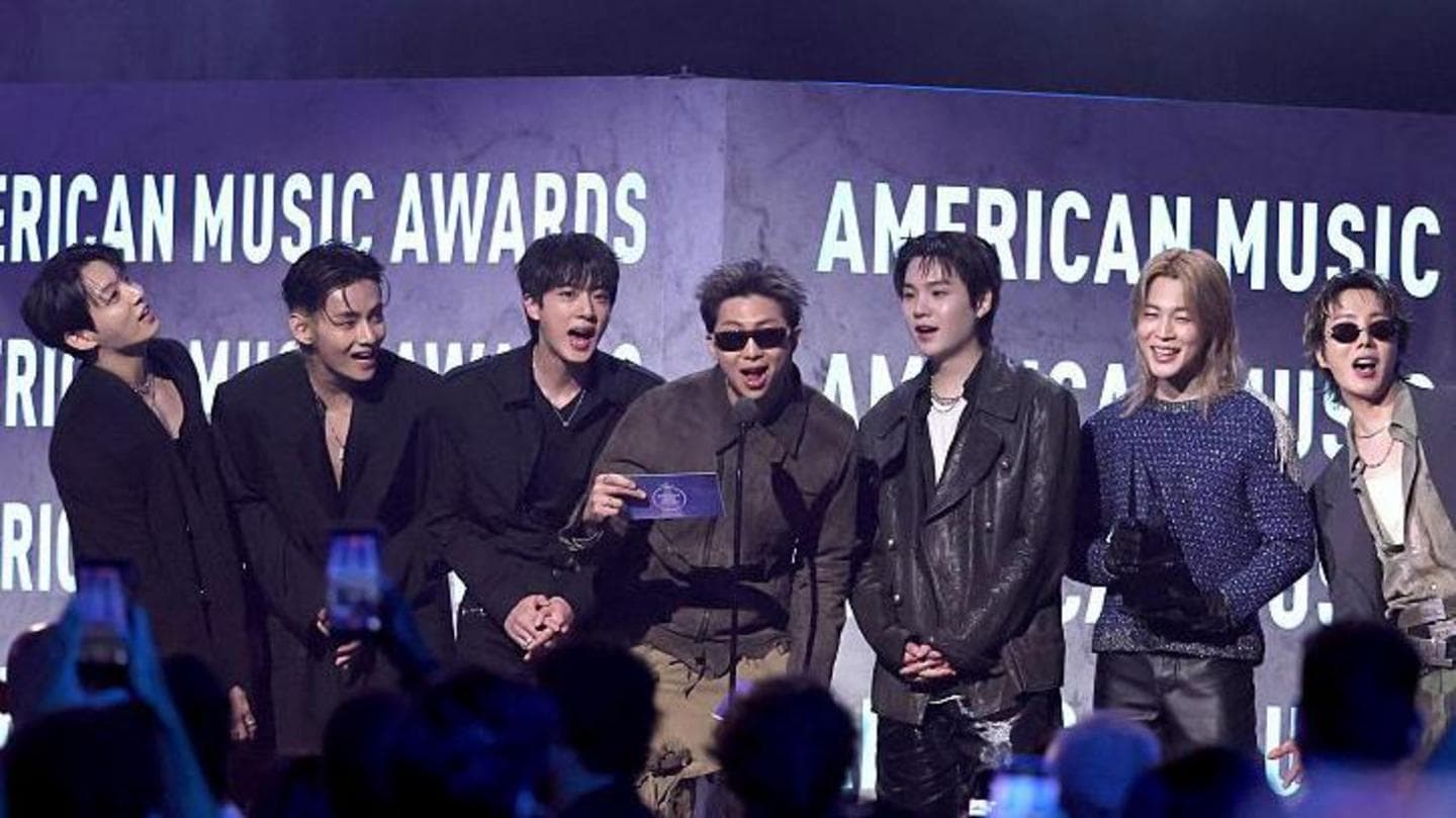 BTS Named 'Artist of the Year' at the American Music Awards