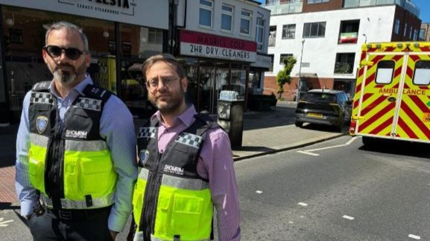 The Jewish security volunteers first on scene of Golders Green attack