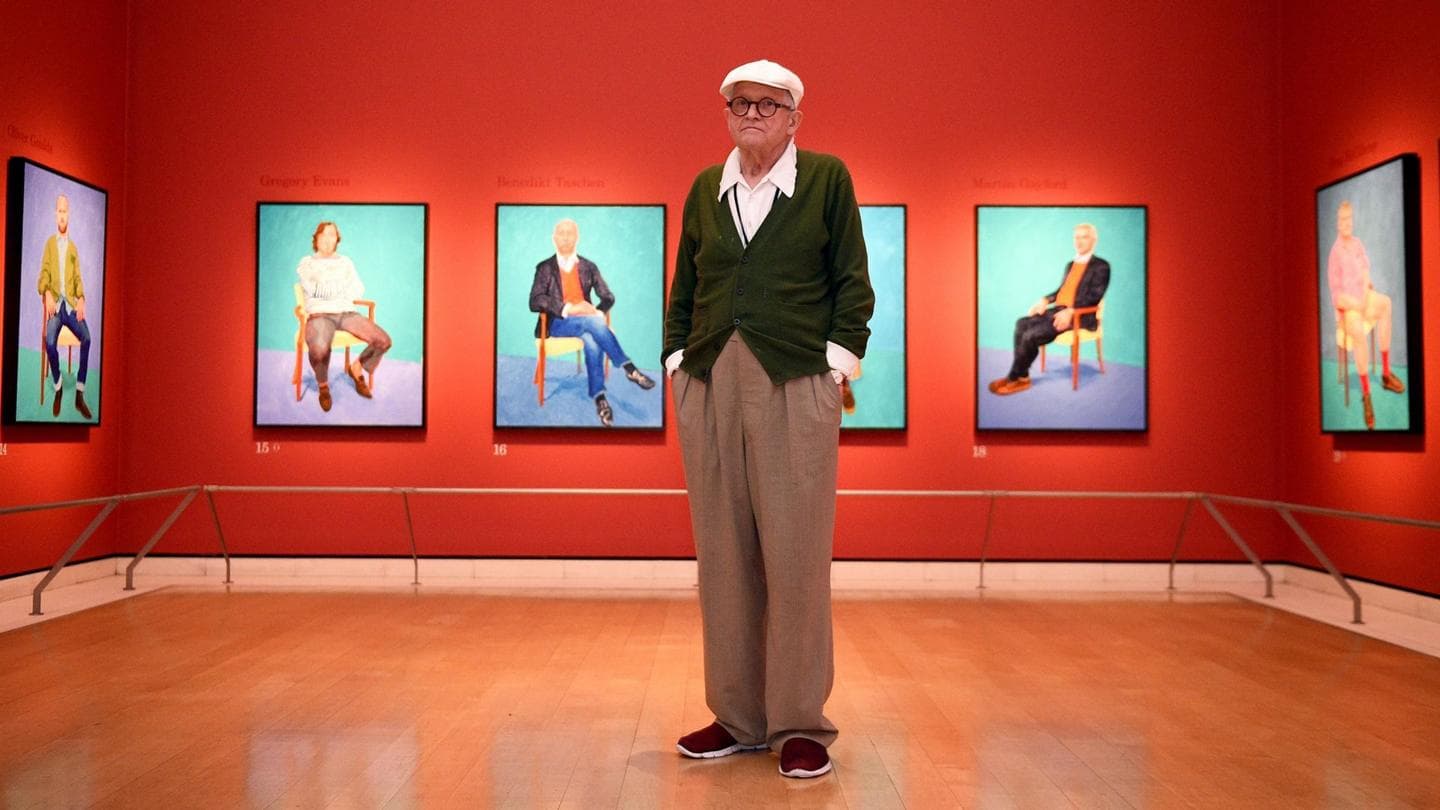 Renowned British artist David Hockney passes away at 88