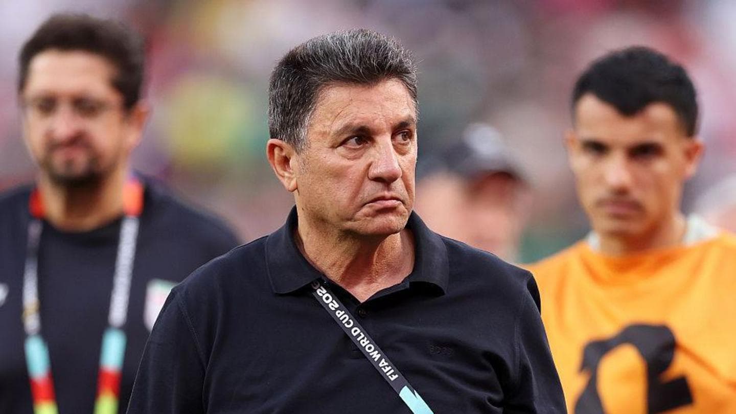 Iran's head coach claims team faces oppression at World Cup due to travel restrictions